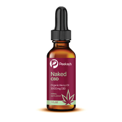 Peekay's Naked CBD Organic Hemp Oil